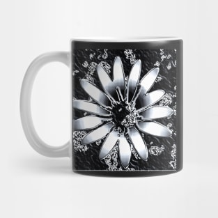 Metallic flower single Mug